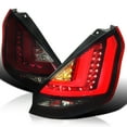 thumbnail image 1 of Spec-D Tuning Red Smoke LED Tail Lights w/ LED Tube Compatible with 2011-2013 Ford Fiesta Hatchback, Left + Right Pair Assembly, 1 of 8