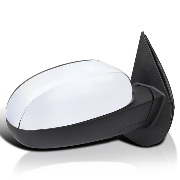 Spec-D Tuning Right Passenger Side Chrome Power Heated Power Fold LED Arrow Mirror Compatible with 2007-2013 Chevy Silverado GMC Sierra