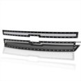 thumbnail image 1 of Spec-D Tuning Rivet Style Mesh Black Studded S/S Hood Grille Insert 2PCs Compatible with 2014-2015 Chevy Silverado 1500, 1 of 7