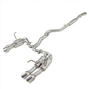 Spec D Tuning  STI Catback Exhaust System with 4 in. Quad Tips & 3 in. Inlet for 2015-2023 Subaru WRX