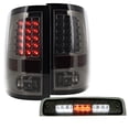 thumbnail image 2 of Speed Daddy Black Housing Smoked LED Tail Lights + 3rd Brake Lamp For 1994-2002 Dodge Ram 1500-3500 2 of 2