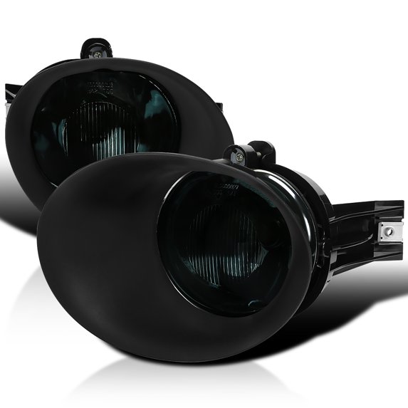 Spec-D Tuning Smoke Front Bumper Driving Lamps Fog Lights Compatible with Dodge Ram 1500 2500 3500 2002-2008 L+R Pair Assembly