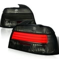 thumbnail image 1 of Spec-D Tuning Smoke LED Bar Tail Lights Compatible with 1997-2000 BMW E39 5-Series 4-Door, Left + Right Pair Assembly, 1 of 7