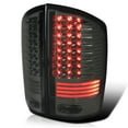 thumbnail image 1 of Spec-D Tuning Smoke LED Tail Lights Compatible with 2002-2006 Dodge Ram 1500/2500/3500, Left + Right Pair Assembly, 1 of 7