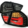 thumbnail image 1 of Spec-D Tuning Smoke LED Tube Tail Lights Compatible with 2005-2008 BMW E90 3-Series 4-Door Sedan, Left + Right Pair Assembly, 1 of 7