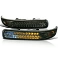 thumbnail image 1 of Spec-D Tuning Smoke Lens Bumper Lights Compatible with 1999-2002 Chevy Silverado, 2000-2006 Tahoe Suburban, L+R Pair Assembly, 1 of 7