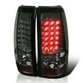 thumbnail image 1 of Spec-D Tuning Smoke Lens LED Tail Lights Compatible with 1999-2002 Chevy Silverado 1500/1500HD/2500/2500HD/3500, GMC Sierra Models, Left + Right Pair Assembly, 1 of 7