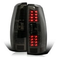 thumbnail image 1 of Spec-D Tuning Smoke Lens LED Tail Lights Compatible with 2007-2012 Chevy Avalanche, Left + Right Pair Assembly, 1 of 7