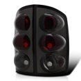 thumbnail image 1 of Spec-D Tuning Smoke Lens Tail Lights Compatible with 2002-2006 Dodge Ram 1500/2500/3500, Left + Right Pair Assembly, 1 of 7