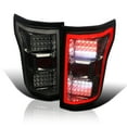 thumbnail image 1 of Spec-D Tuning Smoke Tail Lights w/ LED Light Bar Compatible with 2018-2020 Ford F-150, Left + Right Pair Assembly, 1 of 7