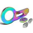 thumbnail image 1 of Spec-D Tuning TOW-9003NC Neo Chrome Aluminum Rear Tow Hook Racing Towing Set, 1 of 2
