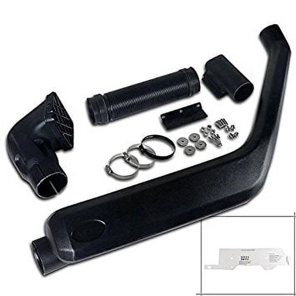Spec-D Tuning Toyota 100 Series Land Cruiser Lexus LX470 Black Snorkel Intake System Kit