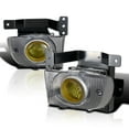 thumbnail image 1 of Spec-D Tuning Yellow Bumper Driving Fog Lights + Bulbs + Switch Compatible with 1992-1995 Honda Civic 4Dr Sedan L+R Pair Assembly, 1 of 7