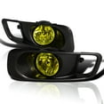 thumbnail image 1 of Spec-D Tuning Yellow Bumper Driving Fog Lights + Bulbs + Switch Compatible with 1999-2000 Honda Civic L+R Pair Assembly, 1 of 4