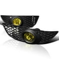 thumbnail image 1 of Spec-D Tuning Yellow Lens Fog Lights + H11 Bulbs Included Compatible with 2008-2012 Mitsubishi Lancer 2008-2012 L+R Pair Assembly, 1 of 7
