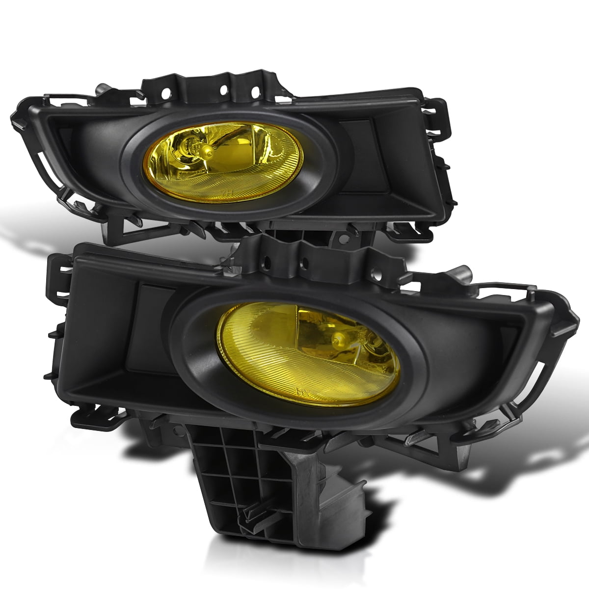 IKON MOTORSPORTS, Fog Lights Compatible With 2005-2007 Acura RSX, Front