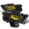 thumbnail image 1 of Spec-D Tuning Yellow Lens Fog Lights + H11 Bulbs + Switch Included Compatible with 2007-2009 Mazda 3 4 Door Sedan L+R Pair Assembly, 1 of 7