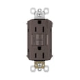 thumbnail image 1 of Spec-Grade Tamper Resistant 15A Self-Test Duplex GFCI, Dark Bronze, 1 of 7