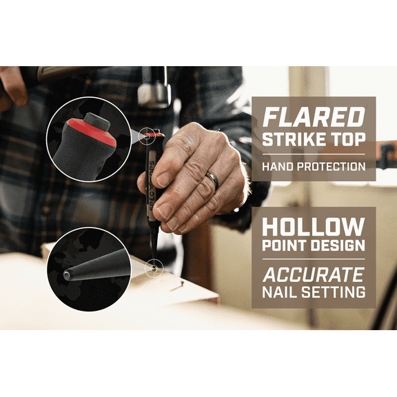 Spec Ops 1/32 In., 2/32 In., 3/32 In. Nail Set - Pack of 2