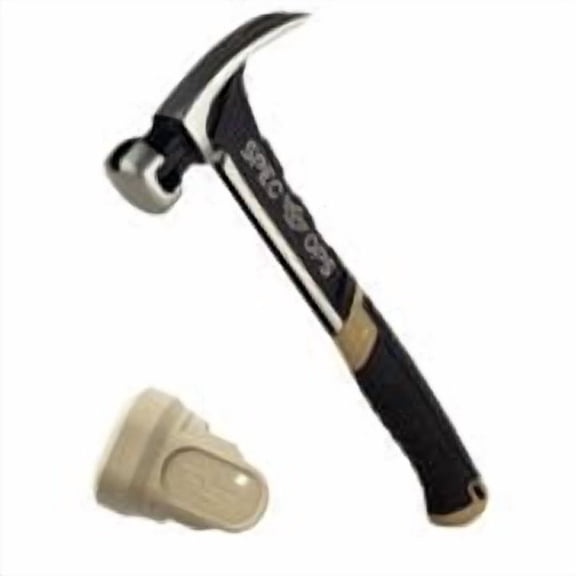 Spec Ops Tools 20 oz Rip Claw Nailing Hammer with Smooth Face, Shock-Absorbing Grip, 3% Donated to Veterans C55