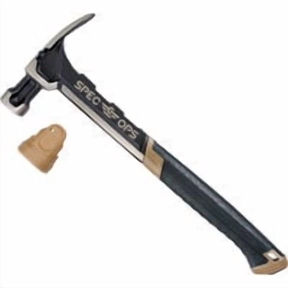 Spec Ops Tools 2036956 28 oz Milled Face Claw Hammer with 13 in. Steel Handle