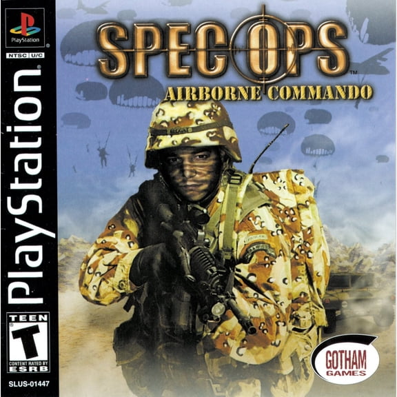 Pre-Owned Spec Ops Airborne Commando - Playstation PS1