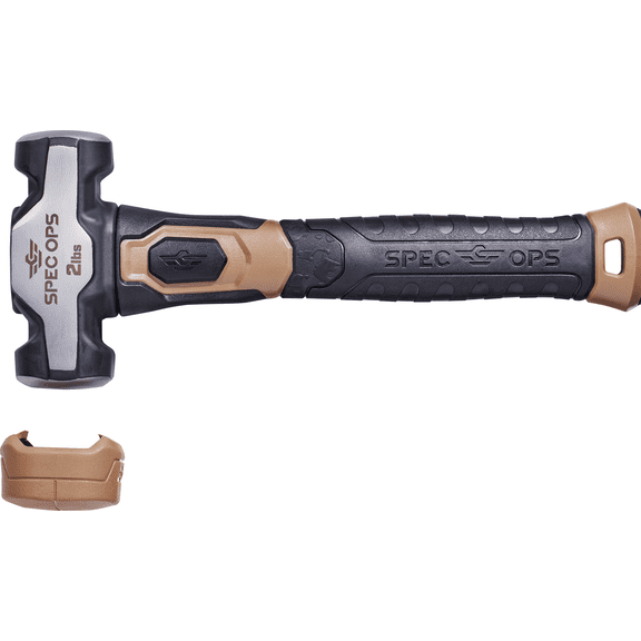 Spec Ops High Carbon Steel Sledge Hammer - Pack of 12 Heavy-Duty Construction, Professional Use