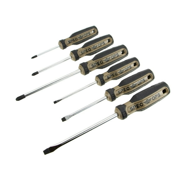 Spec Ops Screwdriver Set 6Pc