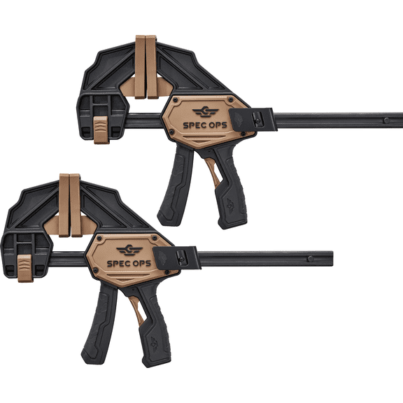 Spec Ops Steel, High Strength Composite Spring Clamp Set - Pack of 2 Residential Use, Standard Application