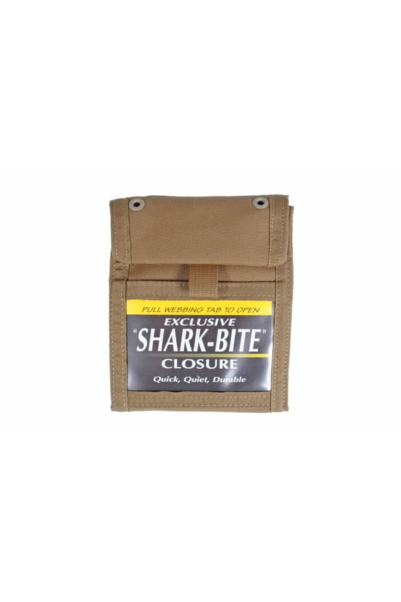 T.H.E. Wallet, CYB - Coyote Brown w/ 'Shark-Bite' Closure