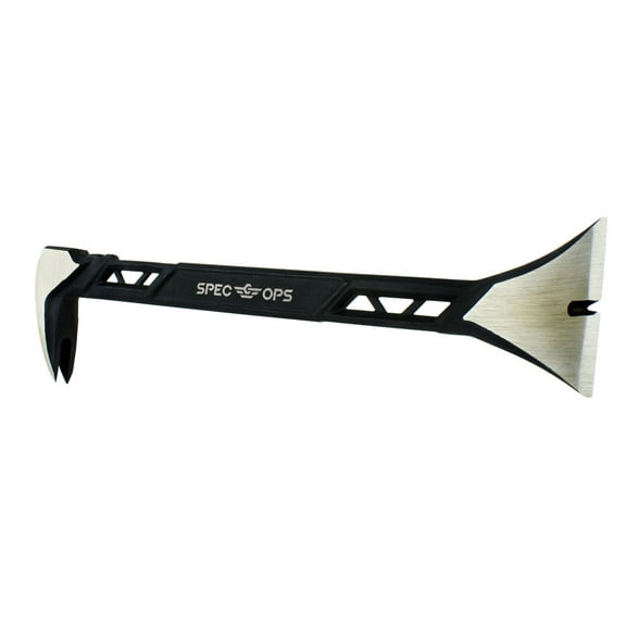 Spec Ops Tools 11" Molding Pry Bar Nail Puller Cats Paw, High-Carbon Steel, 3% Donated to Veterans,