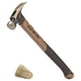 thumbnail image 1 of Spec Ops Tools 20 oz Smooth Face Claw Hammer 16 in. Fiberglass Handle, 1 of 5