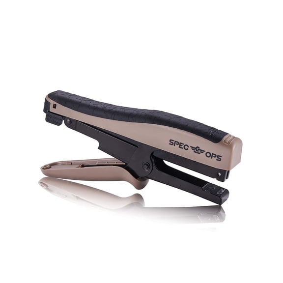 Spec Ops Tools Heavy Duty 45 Sheet Plier Stapler, Comfort Grip, 3% Donated to Veterans