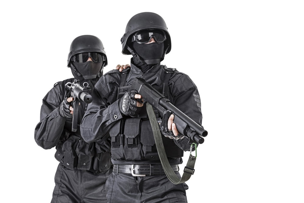 Swat Team Uniform Black