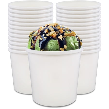 Spec101 Disposable Soup Bowls Set - 100pc Paper Bowls Bulk 12oz Food Containers