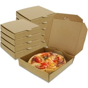 Spec101 Kraft Mini Pizza Boxes, 5 Inch Party Favor Cookie Cardboard Box 10-Pack