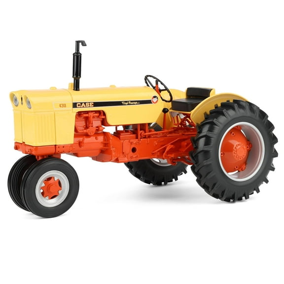 Case 430 Narrow Front Tractor Yellow with Orange Frame "Classic Series" 1/16 Diecast Model by SpecCast