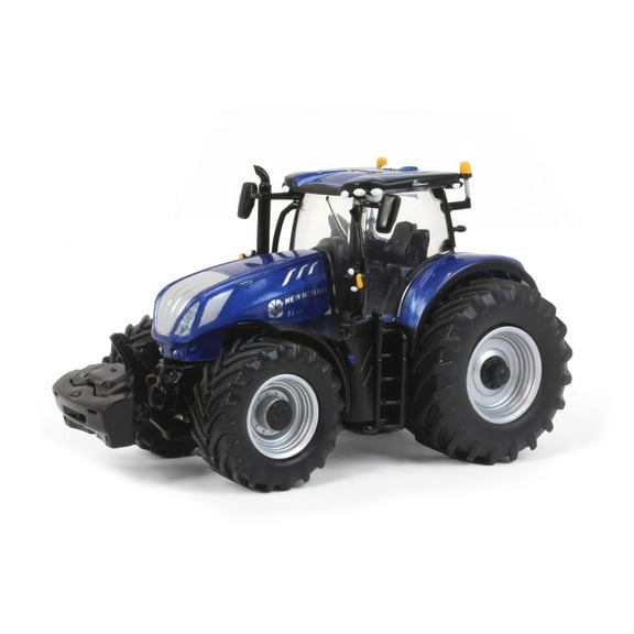 SpecCast ZJD 1903 1-64 Scale New Holland Blue Power T7.315 Tractor with Front Wheel Assist & Singles