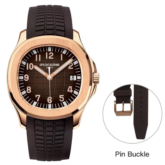 Specht&Sohne Hot selling Men's Automatic Mechanical Watch Miyota 8215 Movt Sports Watch Emerald Shining 50M Waterproof