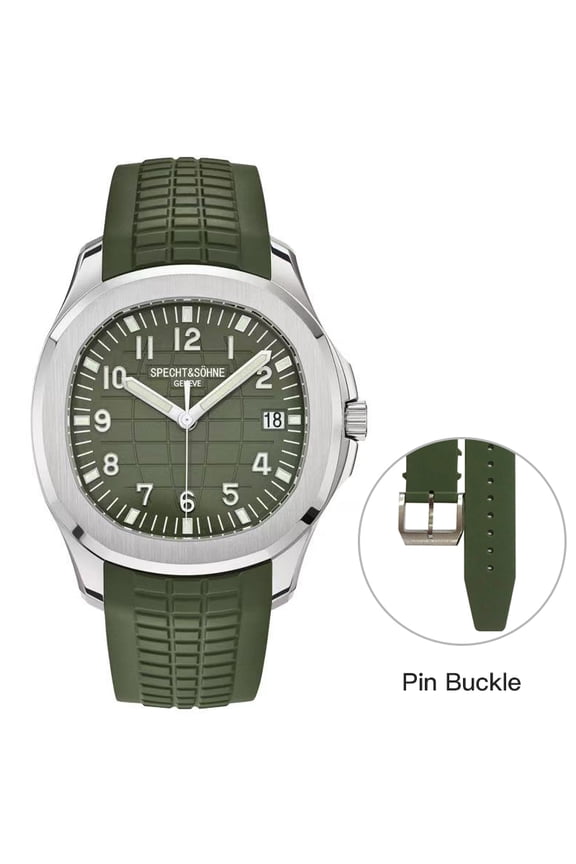 Hot selling Men's Automatic Mechanical Watch Miyota 8215 Movt Sports Watch Emerald Shining 50M Waterproof