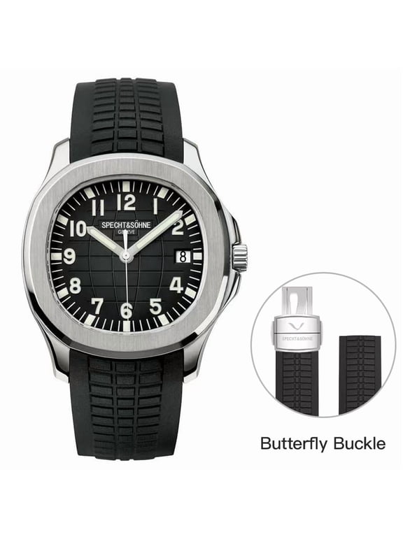 Hot selling Men's Automatic Mechanical Watch Miyota 8215 Movt Sports Watch Emerald Shining 50M Waterproof