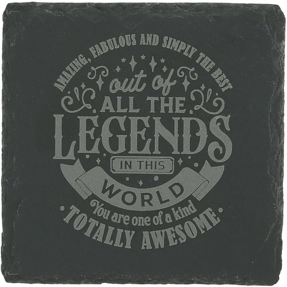 Pavilion Gift Company - Special - 4" Slate Coaster