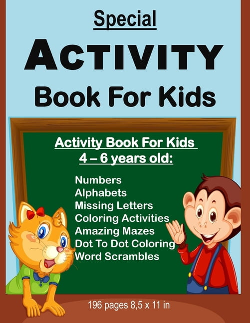 The Amazing Kids Activity Book: Color Activity Book for Kids ages 3-5, 4-6  with Mazes, Dot-to-Dots, Crosswords and More (Kids Activity Books) - Books,  JMcG: 9780645317459 - AbeBooks