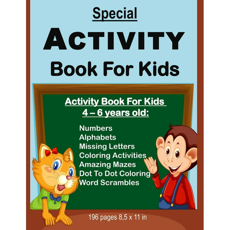 Airplane Activity Book For Kids Ages 4-8: Entertaining and educational  airplane-themed activity book for Kids. Includes mazes, dot-to-dots, and  more. by Microbial Lonihip