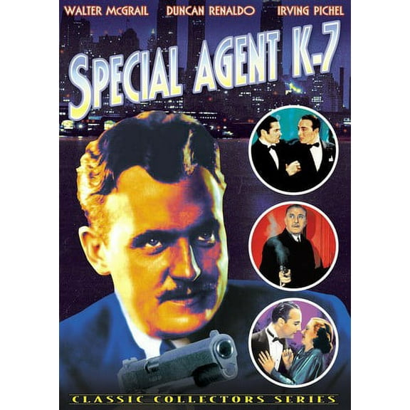 Special Agent K7 (DVD), Alpha Video, Mystery & Suspense