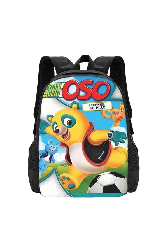 Special Agent Oso Backpack Aesthetic College Bookbag Laptop Travel Backpacks Work Large Capacity Adult Bags