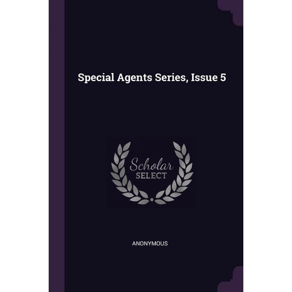 Special Agents Series, Issue 5 (Paperback)