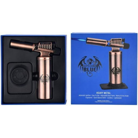Special Blue Heavy Metal Butane Torch - Bronze / 6.5"