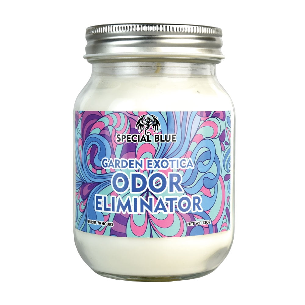 Special Blue Odor Eliminator Candle 13oz/ Garden Exotica
