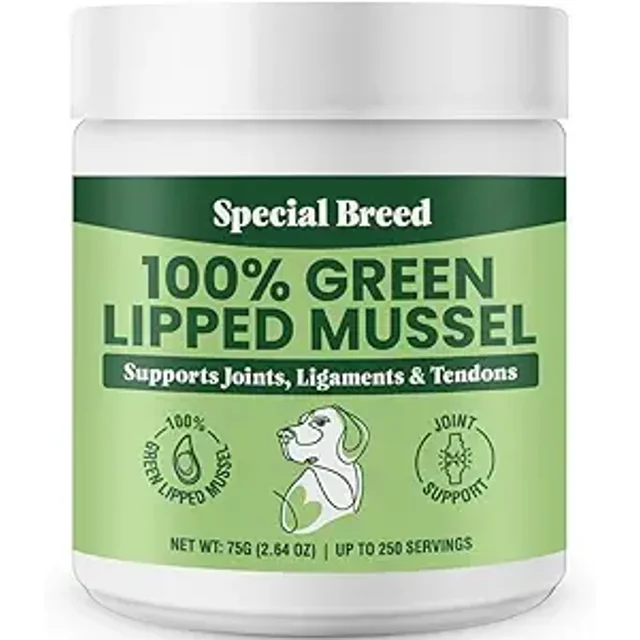 Special Breed Green Lipped Mussels for Dogs & Cats Premium Joint
